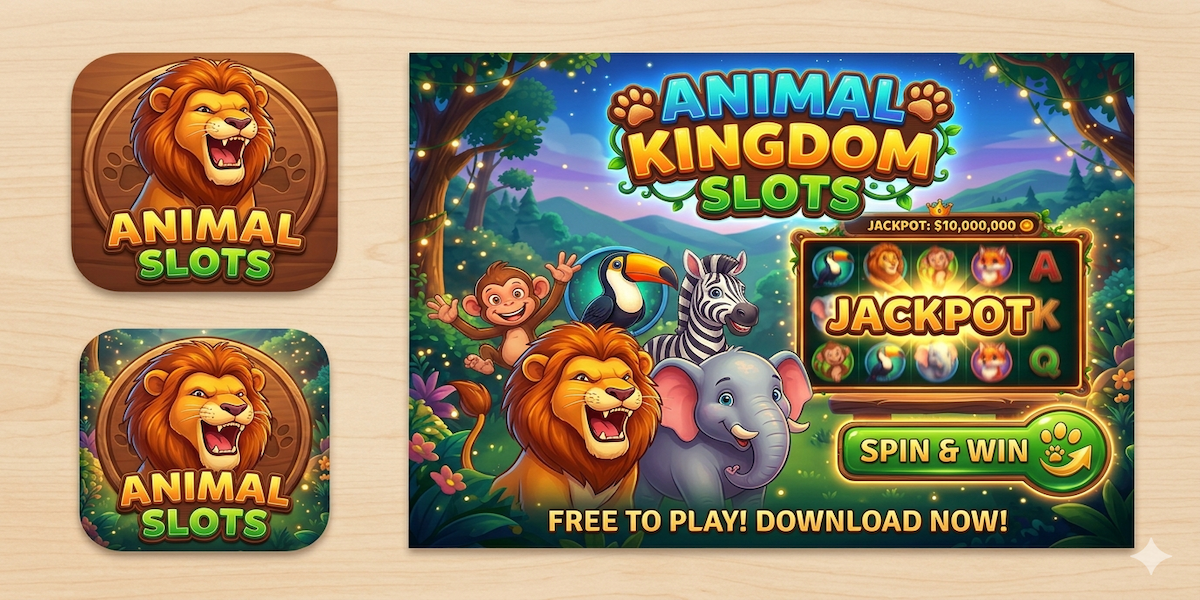 Animal Slot Banner